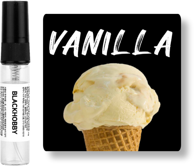 [3+1] 블랙하비 바닐라 베스트 10종 드레스퍼퓸 / 사탕수수 발효 베이스 사용, 1개, 4ml, 317. 온니바닐라