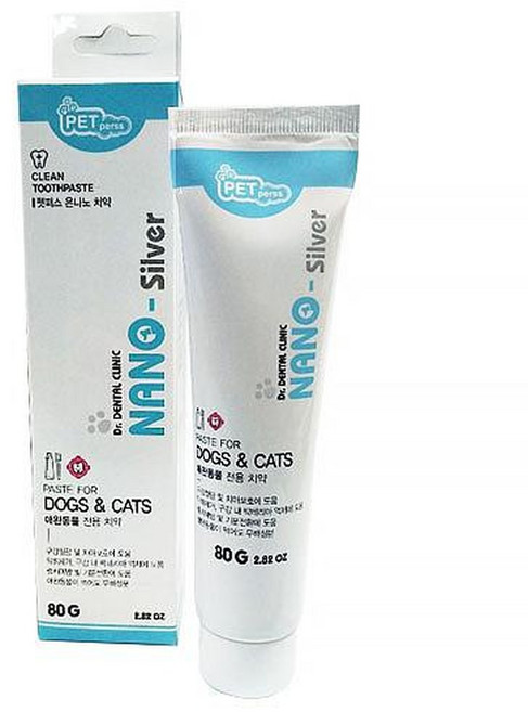 [펫퍼스] 펫퍼스 나노실버 치약, 1개