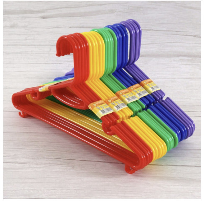 일조 햇살가득 환대옷걸이5P 옷장정리 목욕탕옷걸이, 1개, 파랑