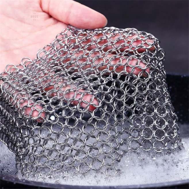 어브로드마켓 반영구 스텐링 수세미 20cm 기름때제거