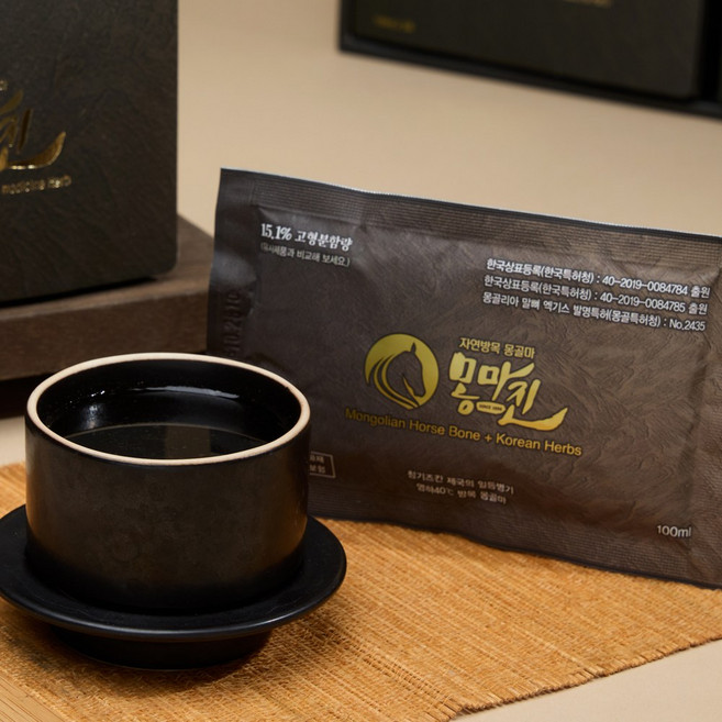 자연방목 몽골 말뼈 엑기스 몽마진 진액 100ml x 30개