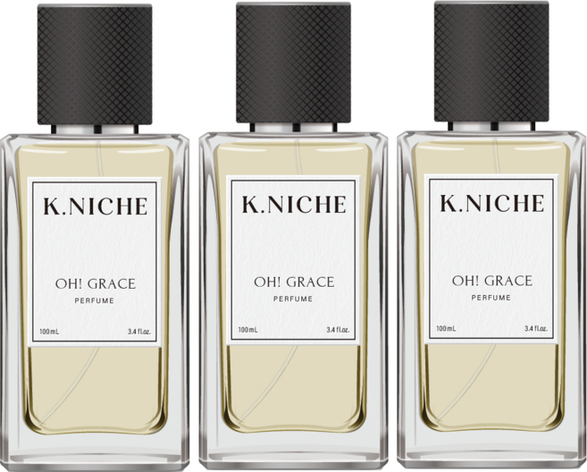 케이니치 오그레이스 여자 향수 오드퍼퓸, 3개, 100ml