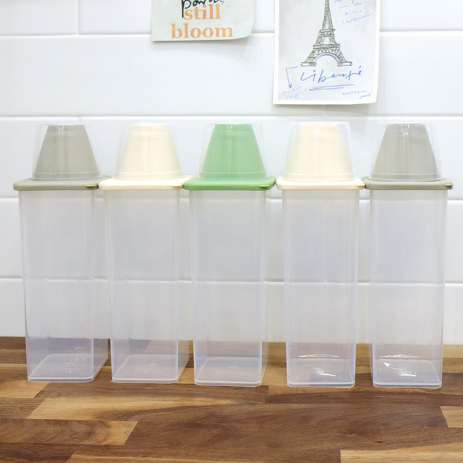 이츠라움 잡곡용기 다용도 잡곡통 곡물보관용기, 혼합, 5개