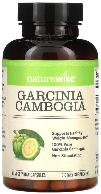 네이처와이즈 가르시니아 캄보지아 브린들베리 90캡슐 Garcinia Cambogia, 1개 - 쿠팡