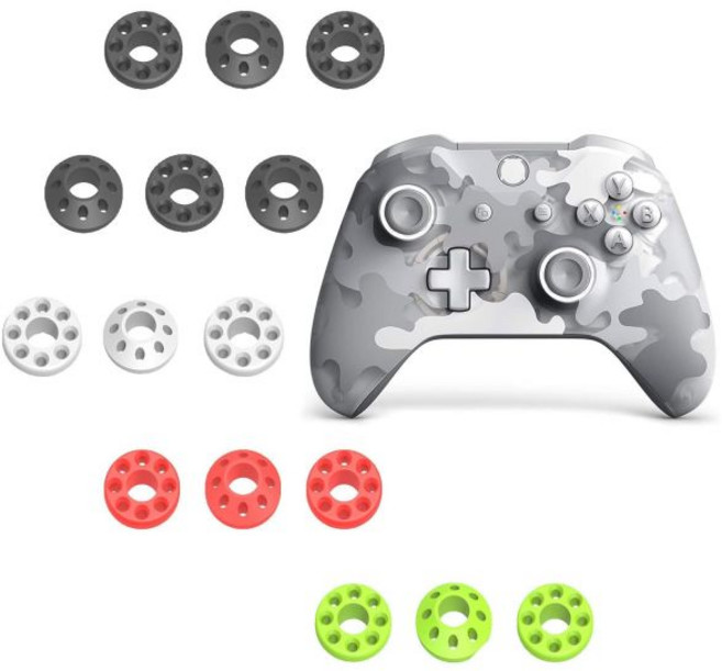 Murciful Precision Rings 15PCS Aim Assist 모션 컨트롤 링은 플레이스테이션 4PS4 플레이스테이션 5PS5 엑스박스 원 엑스박스 시리즈 XS 엑, Xbox 엑스박스 액세서리 Murciful Precis