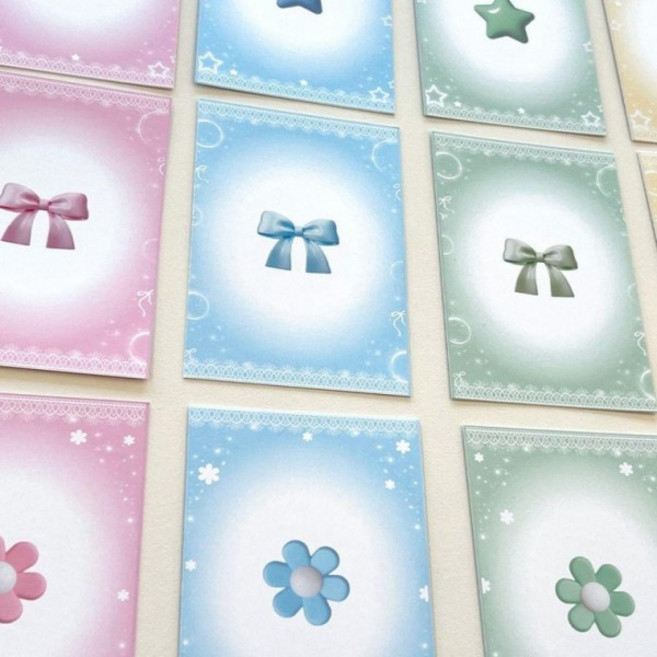 어린이집 단체 고급 키링 포카 대지 20장 포토 카드 바인더 학교 학원 행사 기념품 이벤트, (9)디자인나비