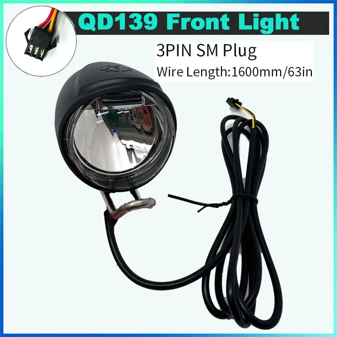 DK226 스위치 24V-60V 헤드라이트 및 테일라이트 혼 케이블 액세서리 고무 전기 자전거, 05 QD139
