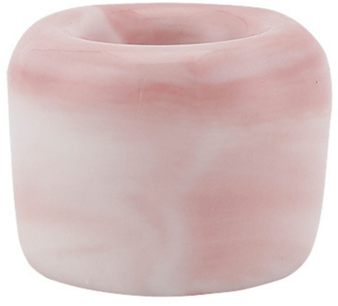 아르앤유 세라믹 마블 싱글 칫솔꽂이, 1개, 핑크