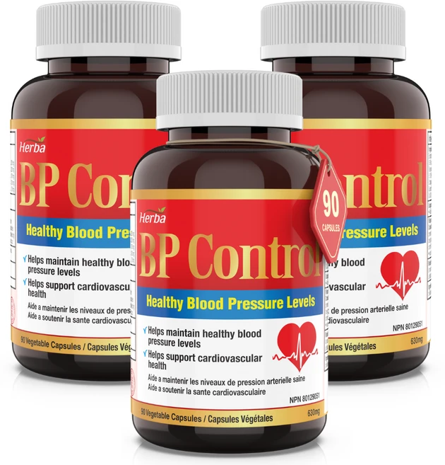 혈압 케어 90식물성캡슐 Blood Pressure Control 허바캐나다, 90정, 3개 - 쿠팡