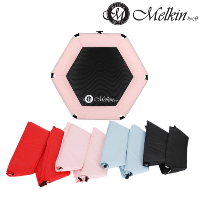 멜킨 머렌 육각 트램폴린 전용커버 트램폴린별도구매, 머렌트램폴린전용커버_레드