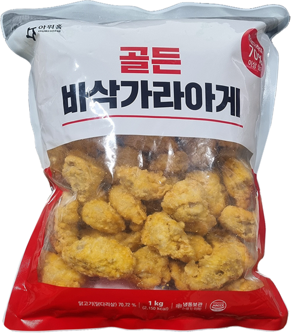 아워홈 뉴골든 치킨 가라아게 1kg, 5개