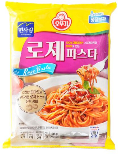 오뚜기 로제 파스타(2인)_냉동 646g, 2세트