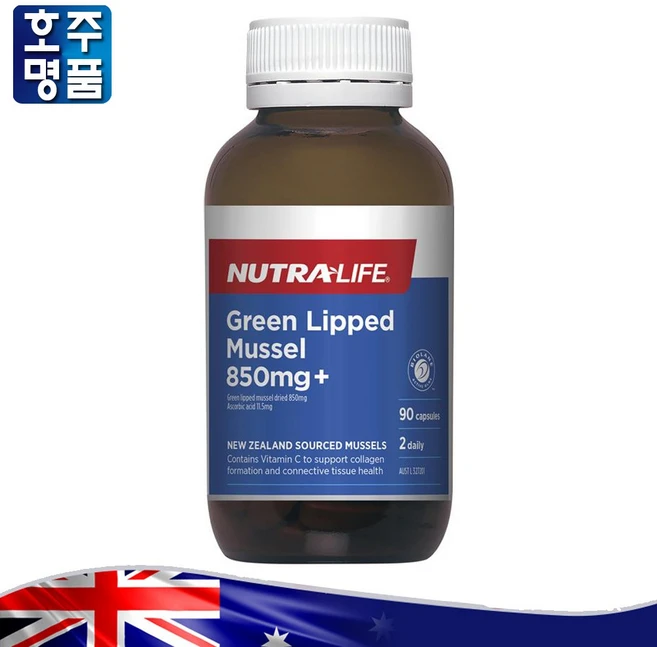 뉴트라라이프 초록입홍합 850mg 90캡슐, 1개, 90정 - 쿠팡