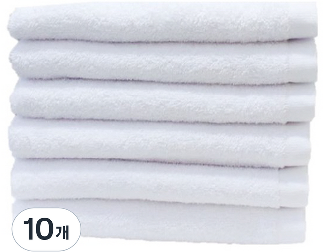 하트민 기본수건 120g, 10개