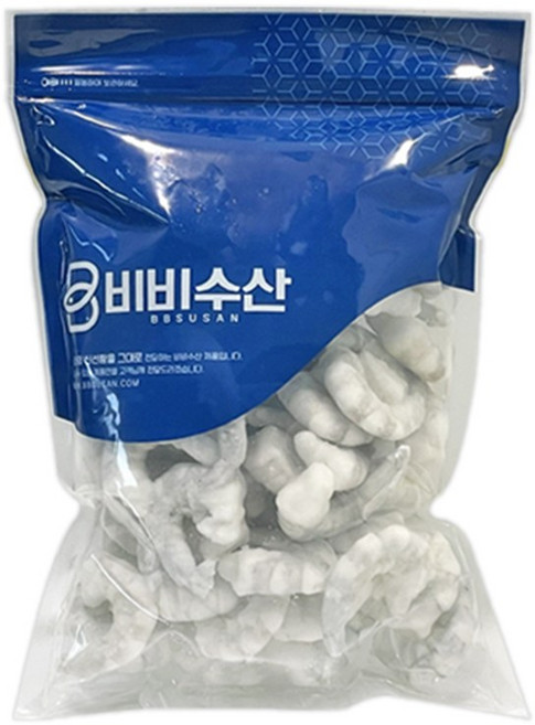 비비수산 생새우살 500g (실중량 450g), 1개, 51/70(50-70미)