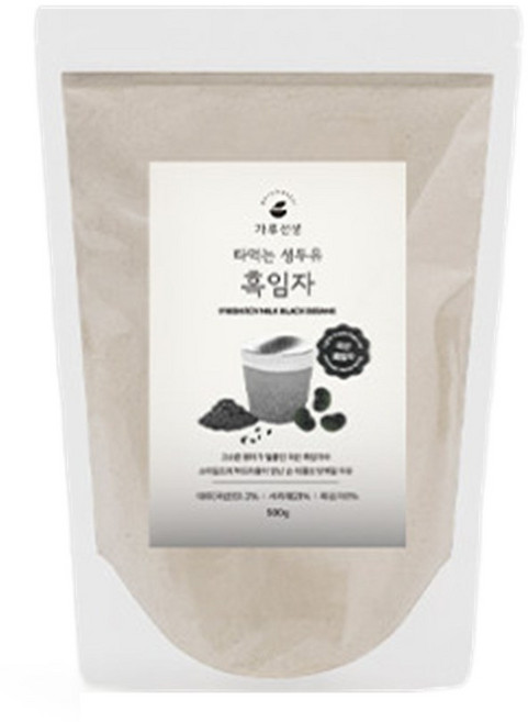 가루선생 흑임자 소이 라떼, 500g, 4개