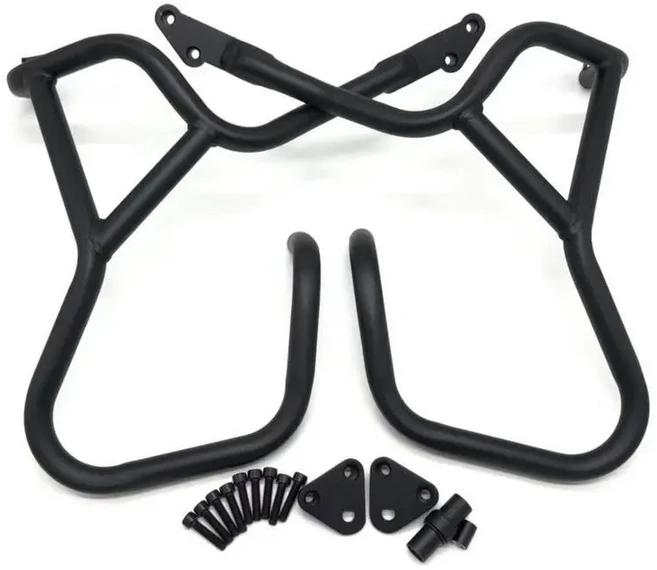 납품전문 SUZUKI V-Storm DL 650 XT V XT660 2011-2024 오토바이 엔진 가드 크래시 바 프레임 범퍼 페어링, 01 Black