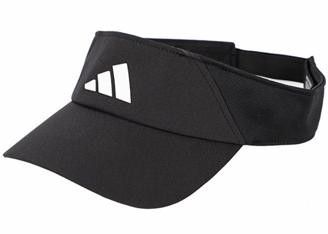 아디다스 바이져 선캡 골프모자 패션모자 에어로레디 기능성 모자, Black, 1개