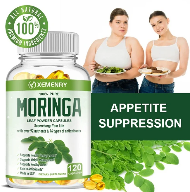 모링가 캡슐 1000mg - 유기농 천연 노화 방지 체중 감량 그린 슈퍼푸드, 120정, 2개 - 쿠팡