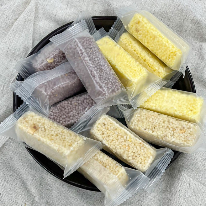 개별포장 옛날과자 전통과자 오꼬시 흑미 바삭 강정, 5개, 250g