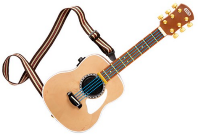 리틀타익스 리틀 마이 리얼 잼 어쿠스틱 기타 악기놀이, BROWN MIX 갈색믹스, 2개