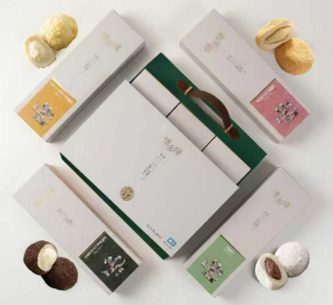 [정다연] 쫀득쫀득 식감최고 4가지맛 찹쌀떡, 50g, 20개