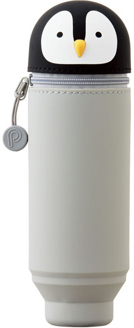 PuniLabo Smart Fit 站立式筆袋, 企鵝, 1個