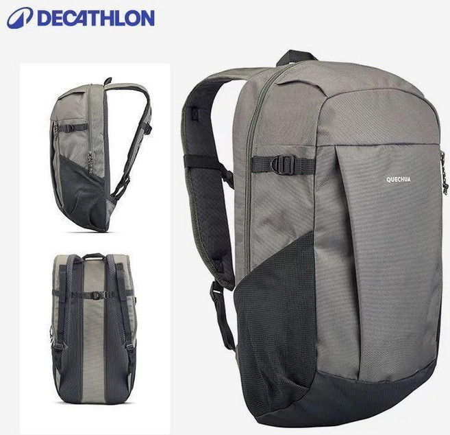 DECATHLON NH ARPENAZ 100 輕量戶外運動後背包, 灰色-20L,20升