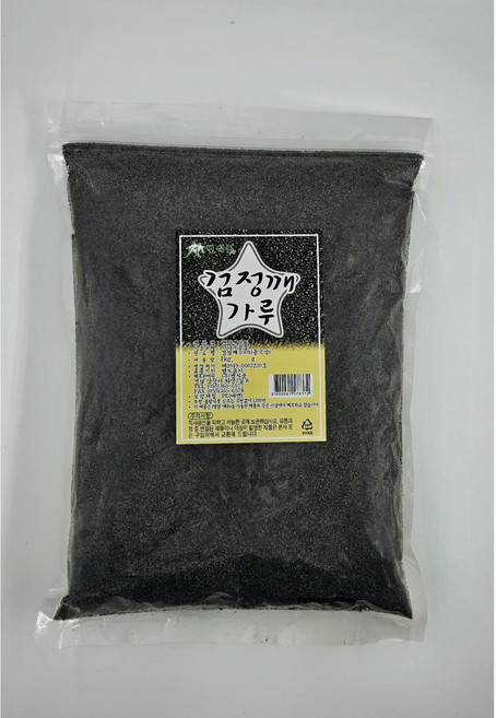 별식품 볶음 검정깨가루 볶음 검정깨분말 수입산(중국) 1kg, 1개
