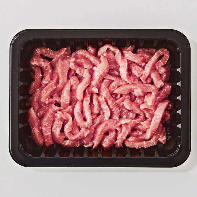 삼형제고기 1등급 한돈 등심 잡채용 돼지고기 냉장, 1kg, 2개