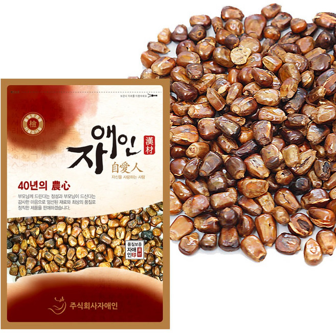 자애인 국산 볶은 옥수수 차 국산 옥수수 100% 저온 로스팅, 2개