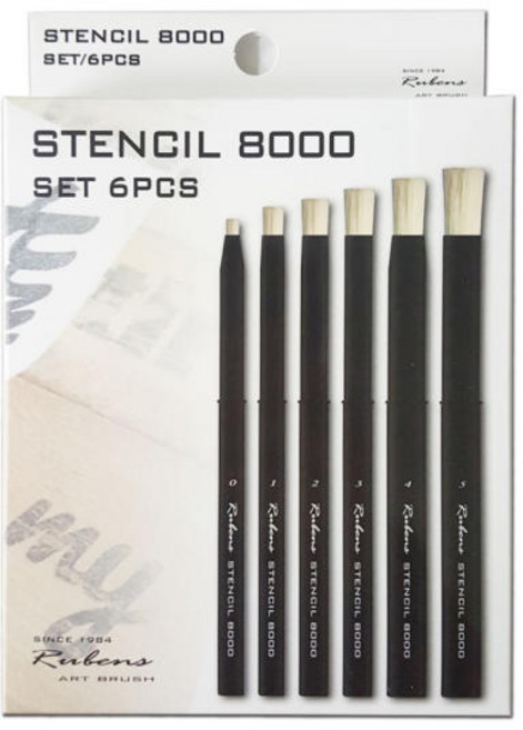 루벤스 스텐실붓, Set