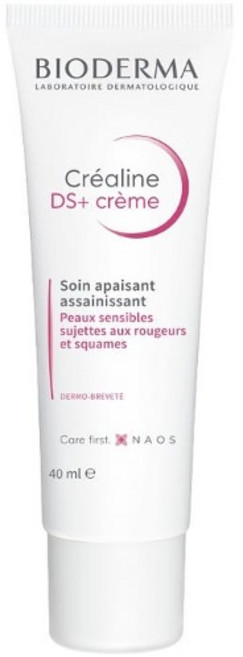 [프랑스약국화장품직배송] 바이오더마 크레알린 DS 플러스 홍조각질 민감성피부 진정 크림 40ml_ X2, 40ml