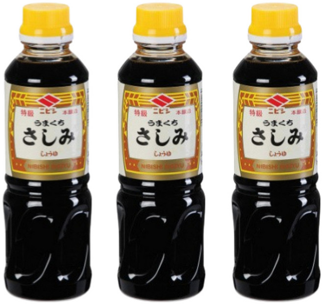 니비시 사시미 간장, 360ml, 3개