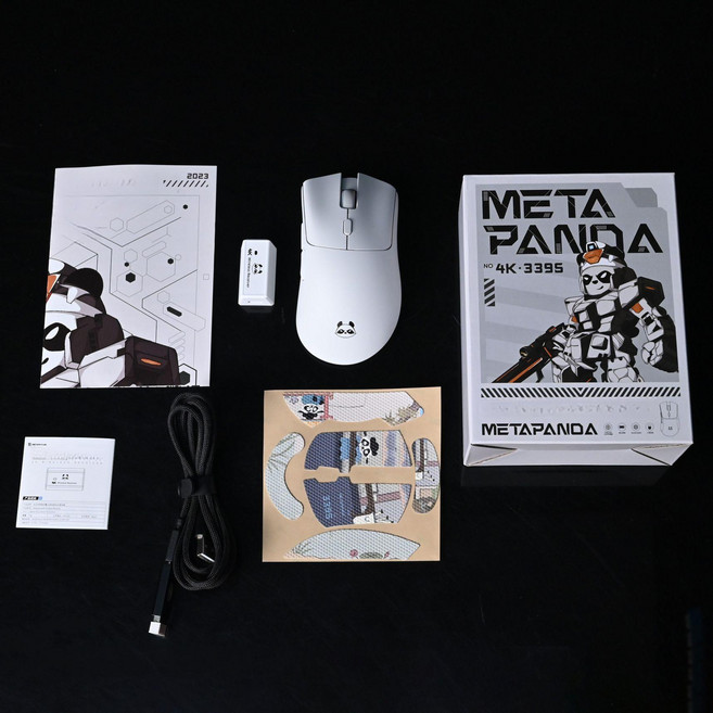 커세어 세이버 v2 PRO 울트라 빛 무선 게이밍 마우스, 기본 색상, P1 프로맥스 4K 화이트