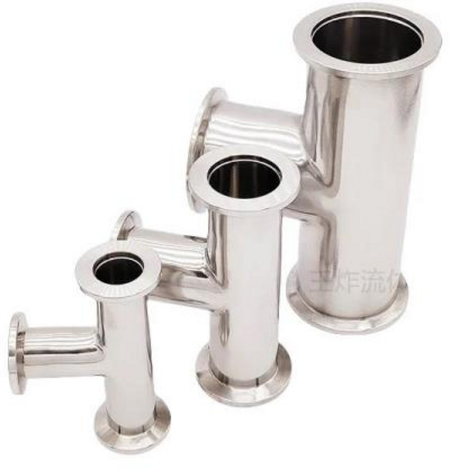 3/4 "-4" 파이프 외경 스테인레스 트라이 클램프 위생 버터 스퀴즈 트리거 흐름 제어 밸브 자작 양조 키트, 01 SS304, 11 76mm Ferrule 91