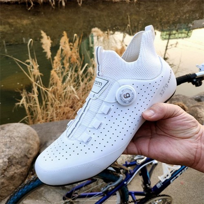 그렘 247 초경량 미드컷 평페달 슈즈 자전거 신발, 260mm, 블랙, 260