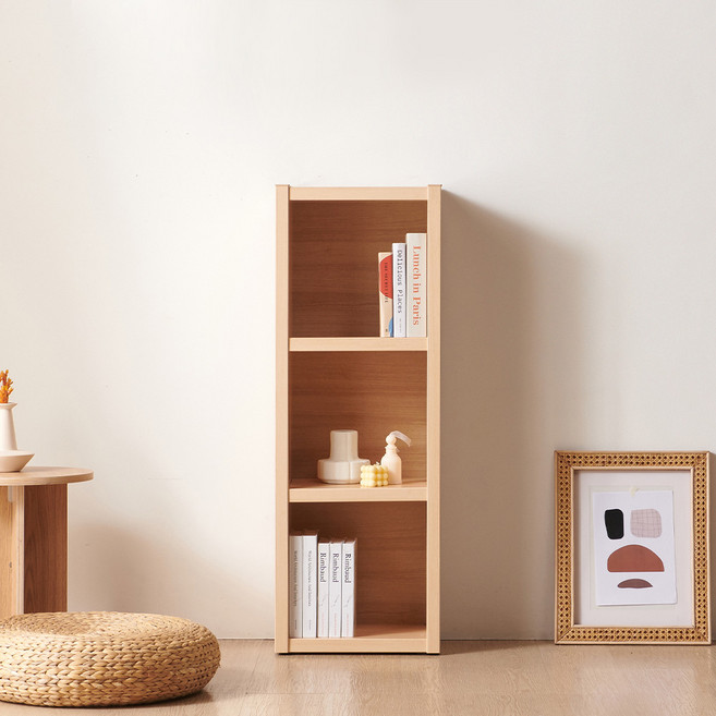 S010013 정글 3단 400 책장, 메이플