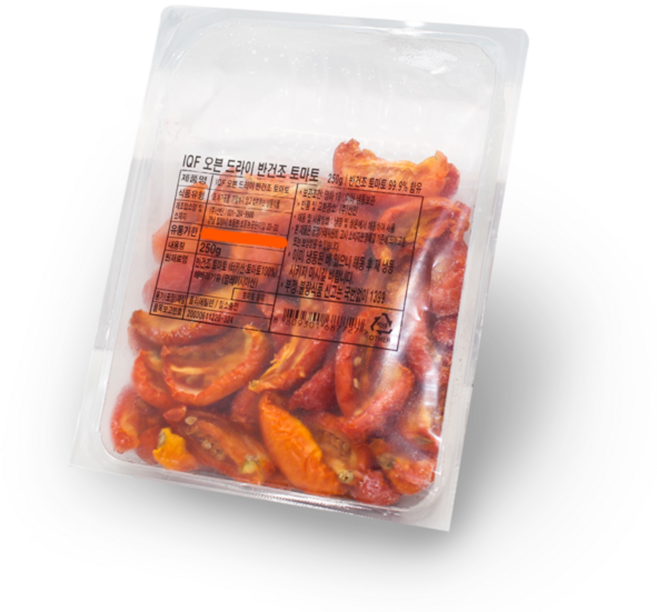 선인 IQF 냉동 오븐 드라이 반건조 토마토 250g, 1개