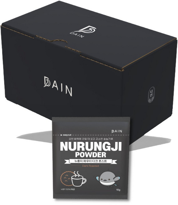 [1초 완성 화타식 누룽지차] 누룽지 파우더 화타 다크로스트 세번 구워 고소한 숭늉가루, 72개, 10g