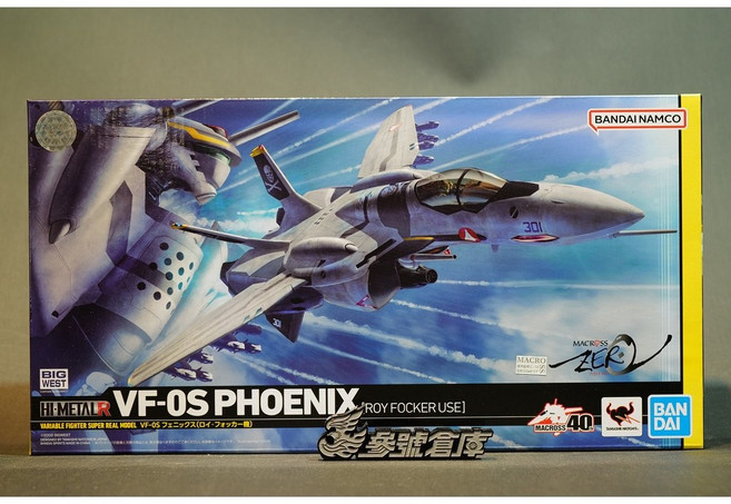 BANDAI NAMCO HI-METAL R 超時空要塞 ZERO VF-0S 鳳凰 洛伊 福克機, 1個