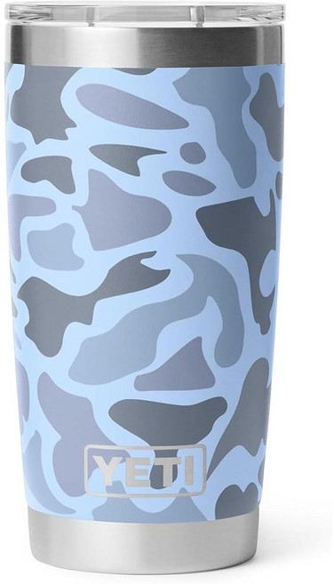 YETI Rambler 591.5ml(20온스) 텀블러 스테인리스 스틸 MagSlider 뚜껑으로 진공 단열 파워 핑크, 블루 케머
