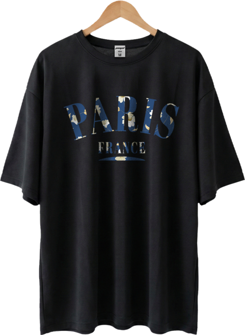 몰토벨리노 파리 플라워가든 데일리 반팔 오버핏 래쉬가드 상의 & 4부 보드숏 비치 바지 상하 세트, 타입2 상의만