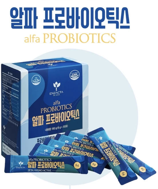 엔젝타 알파 프로바이오틱스 1박스 (6g X 30포) 180g 리뉴얼 최신제품, 2박스, 30회분 - 쿠팡