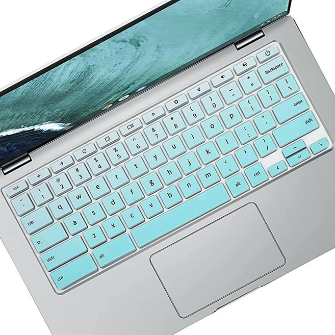 ASUS 크롬북 CX1 CR1 CX1100 CX1101 CX1102 CX1400 크롬북 C523NA C434 C433 C433TA C425TA C423 C403 C302 C3, 그라데이션 핑크