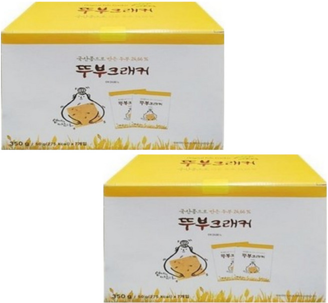 코스트코 뚜부크래커 350G 두부과자, 2박스