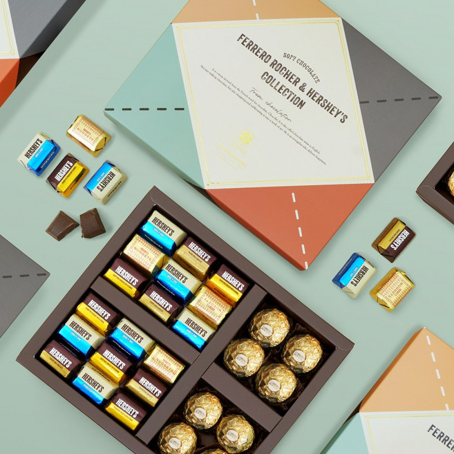 드림미당 소프트 초콜렛 페레로로쉐 허쉬 컬렉션, 1개, 270g