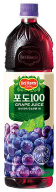 델몬트 포도100, 1개, 1.5L