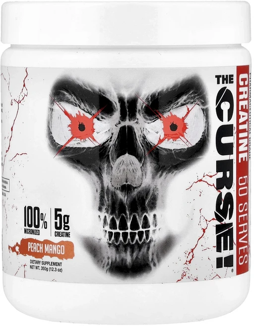 새해 건강을 선물하세요 JNX Sports The Curse!® 크레아틴 복숭아 망고 맛 350g(12.3oz) 특별관리진행, JNXSportsTheCurse크레아틴복숭아망고맛350, 350g, 1개 - 쿠팡