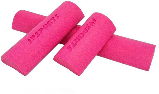 하프 반원 폼폴러 경추 척추 스트레칭 소형 30 45, 블루 광택 30cm, 1개